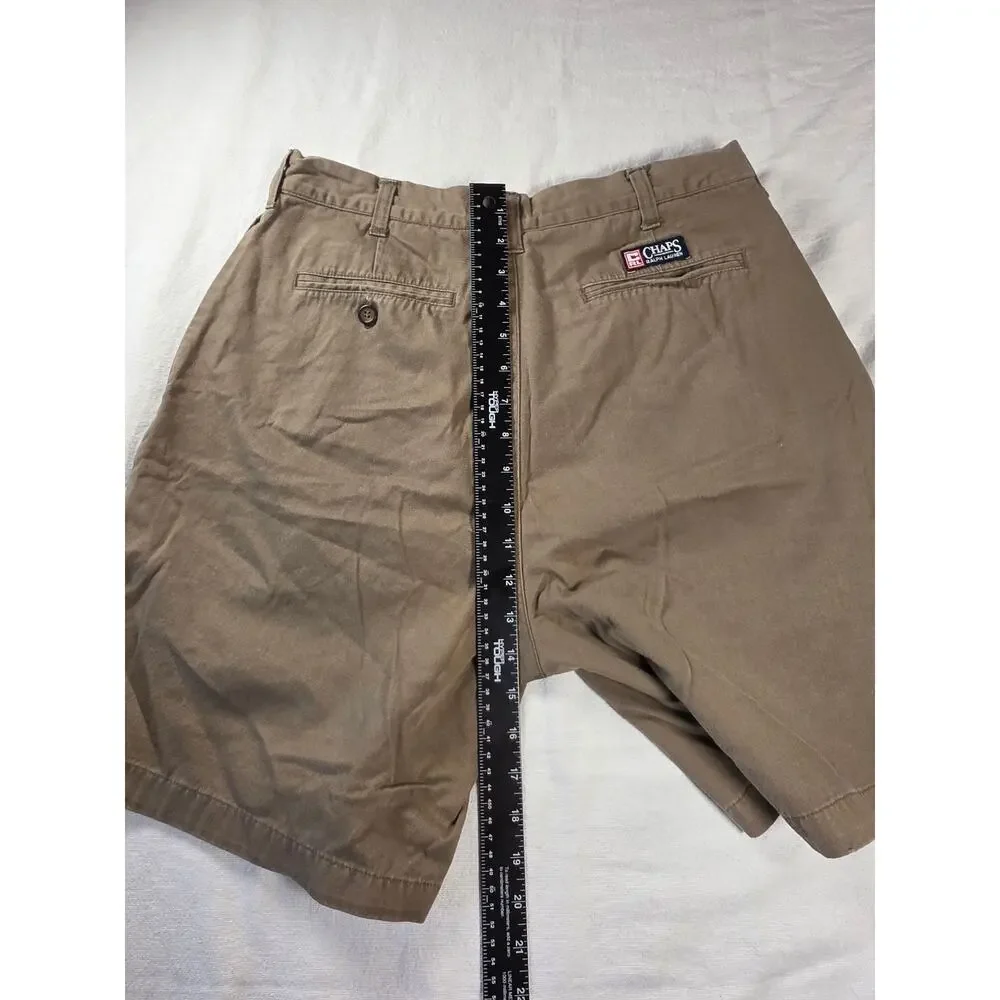 Chaps Ralph Lauren Cotton Chinos Khaki Mens 32